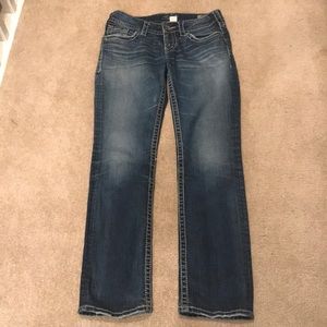Silver jeans Suki Straight W 28/L 32